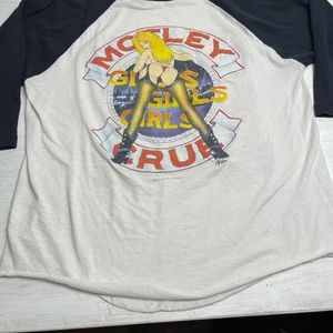 Motley Crue rock tshirt bad boy boogie